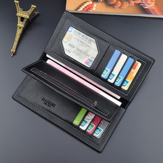New wallet - women's short style wallet, women's student, leather wallet with folding large capacity soft leather wallet, mini small wallet