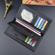 New wallet - women's short style wallet, women's student, leather wallet with folding large capacity soft leather wallet, mini small wallet