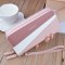 New men's wallet - short style money clip, fashionable and European style multi-card slot, thin style for young men, litchi-patterned horizontal style soft leather case.