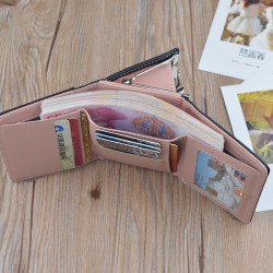 New style women's wallet - long style hand-held bag for women, money holder for women, fashionable large capacity double zipper flowy leather wallet, zero money bag for mobile phone.