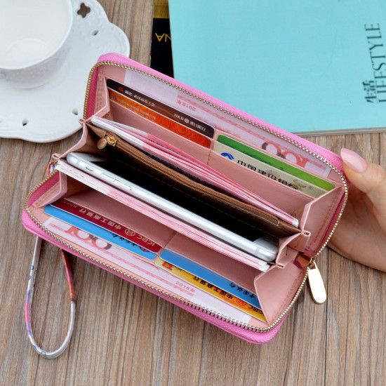 New style men's wallet - long style money holder for men, vertical style, youth fashionable woven pattern large capacity multi-card slot soft leather wallet, suit bag.