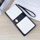 New women's wallet - long style wallet, zipper handbag with patchwork contrasting color large capacity wallet, leather wallet, mobile phone zero wallet New women's wallet - long style wallet, zipper handbag with patchwork contrasting color large capacity wallet, leather wallet, mobile phone zero wallet